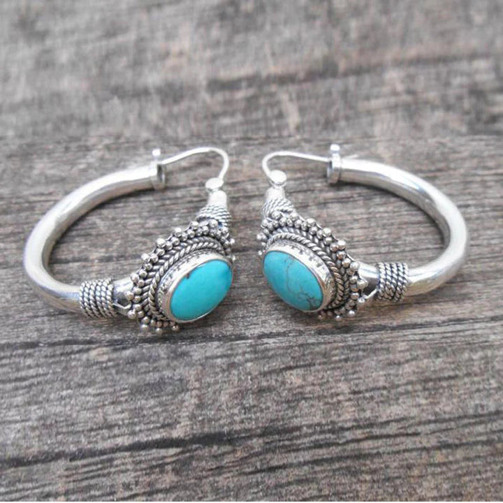 Vintaje Turquoise Earrings