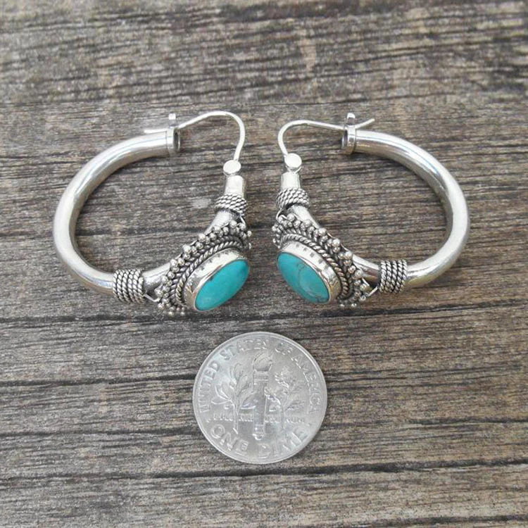 Vintaje Turquoise Earrings