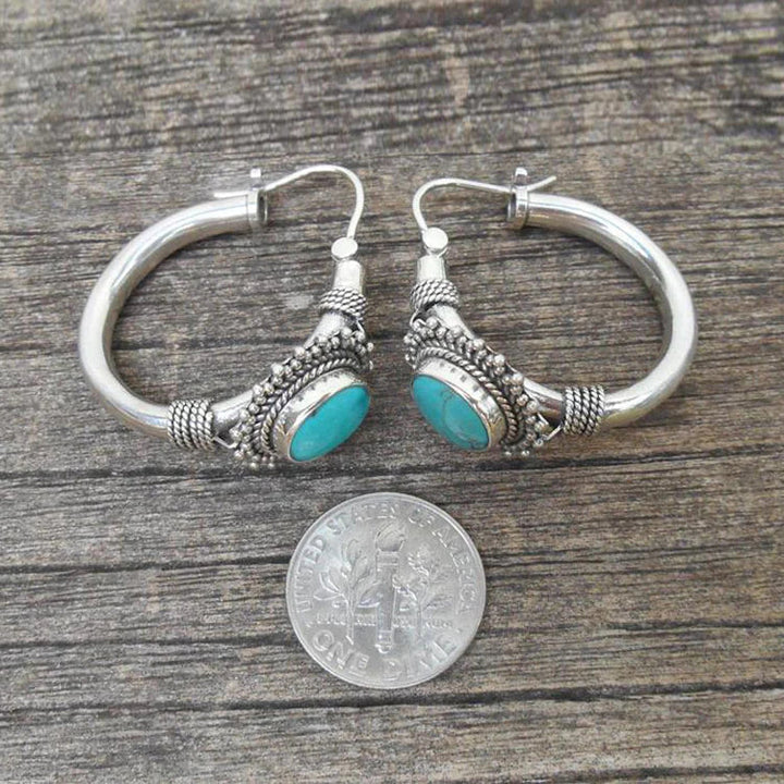 Vintaje Turquoise Earrings