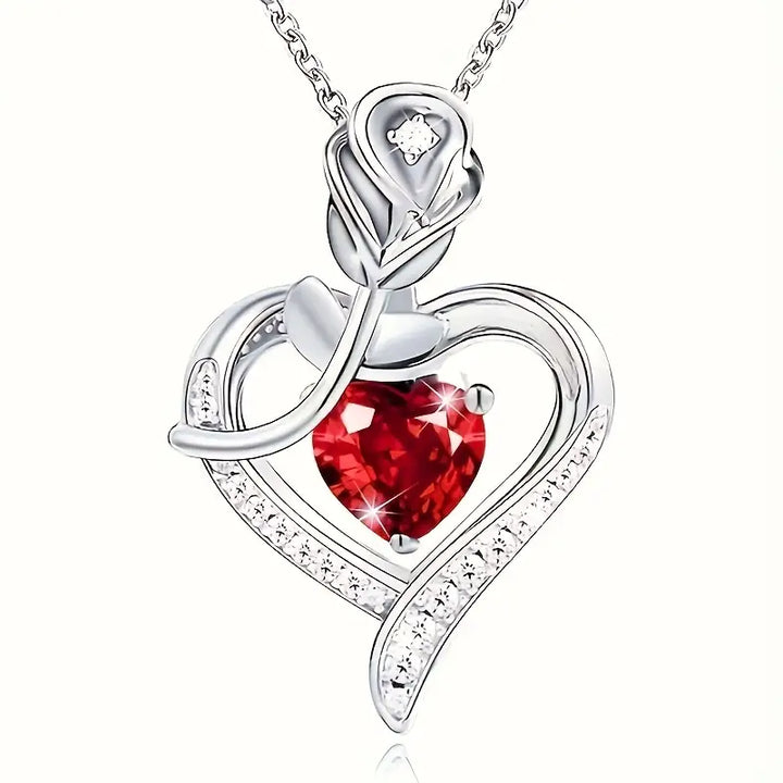 Rosira Emberveil Necklace | White Gold