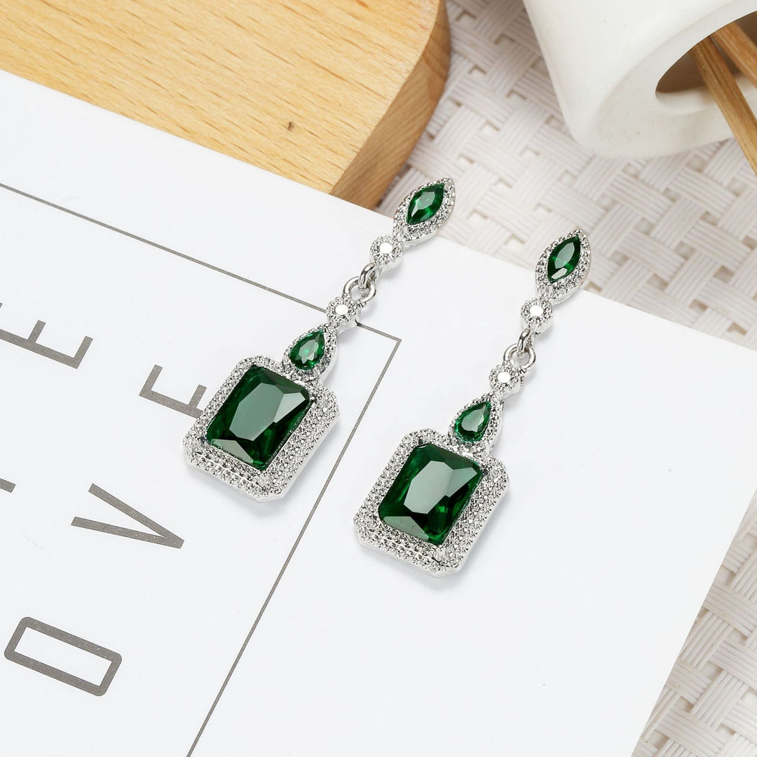 Clarian Verdancia Earrings | White Gold