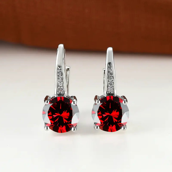 Celirae Orvane Earrings | White Gold