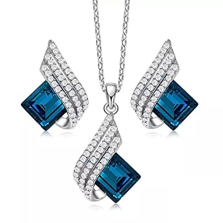 Brienne Solazur Jewelry Set | White Gold