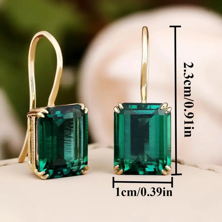 Vivianna Corval Earrings | Gold