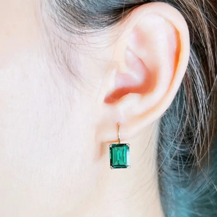 Vivianna Corval Earrings | Gold