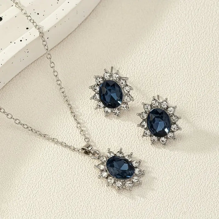 Katyah Azuryn Jewelry Set | White Gold