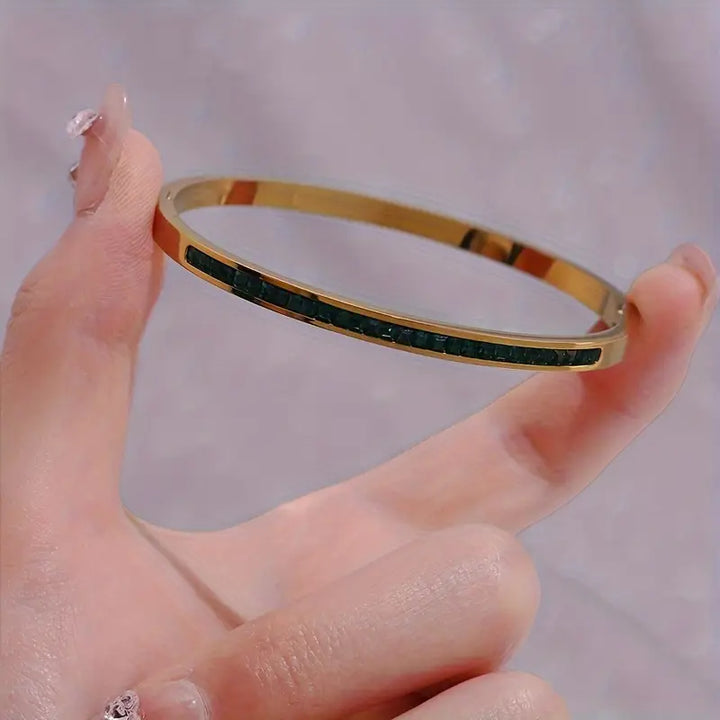 Celesté Viride Bracelet | Gold
