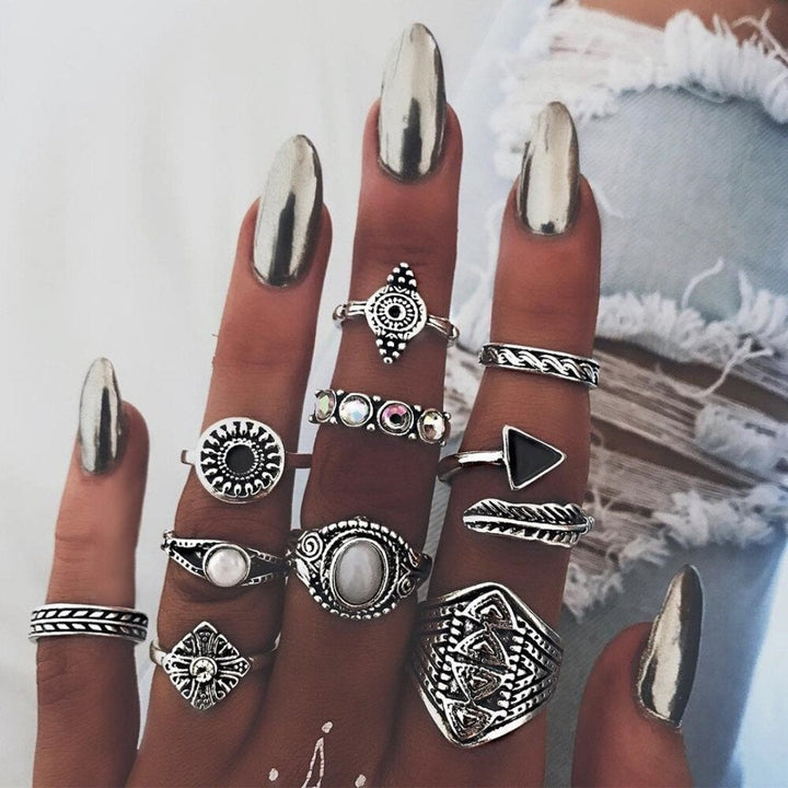Unike Premium Pack of 8 to 12 Rings