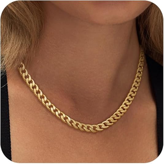 Chunkey Cuban Link Necklace