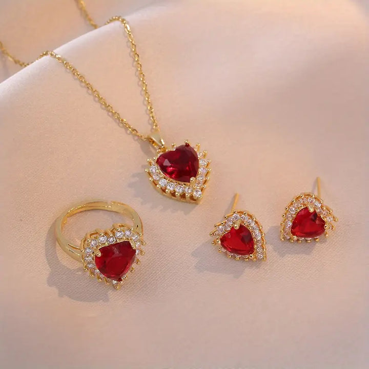 Anavella Roubella Jewelry Set | Gold