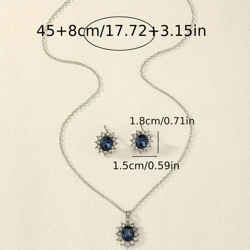 Katyah Azuryn Jewelry Set | White Gold