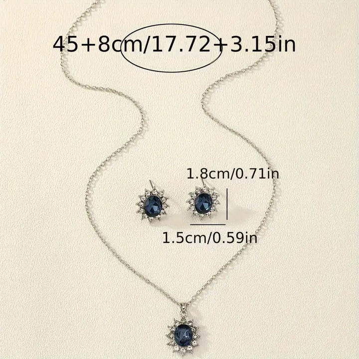 Katyah Azuryn Jewelry Set | White Gold
