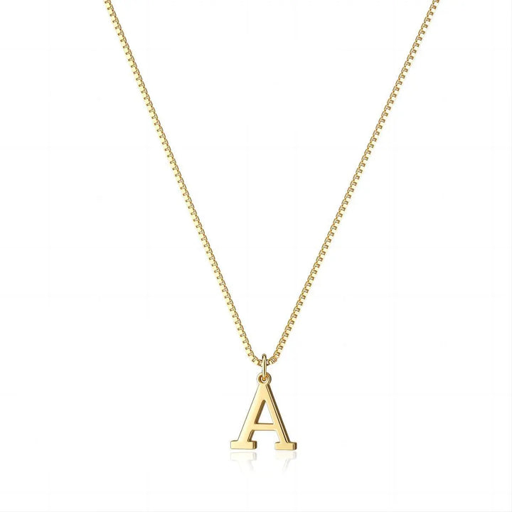 Necklace with Initials from Love Letters