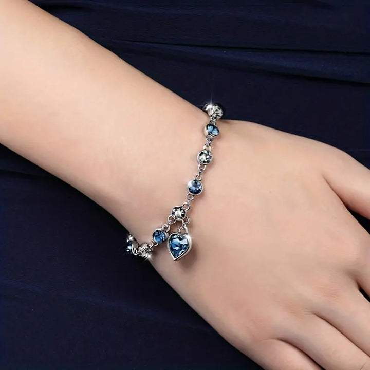 Ocen Heart Glow Bracelet | White Gold