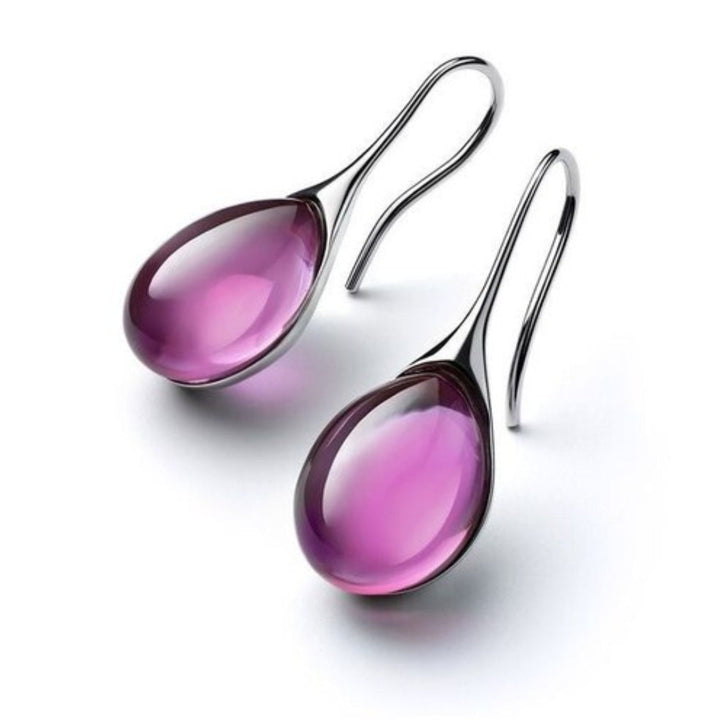 Earrings made of gold and silver jewelry