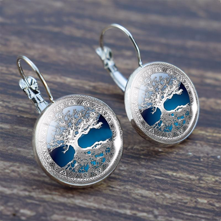 Siver Tree of Life Earrings