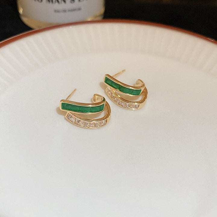 Chloé Feuillange Earrings | Gold