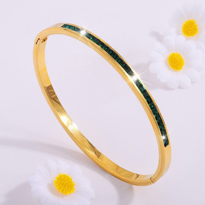 Celesté Viride Bracelet | Gold