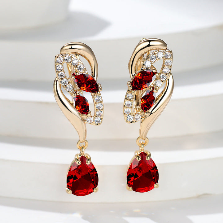 Saphira Cindorelle Earrings | Gold