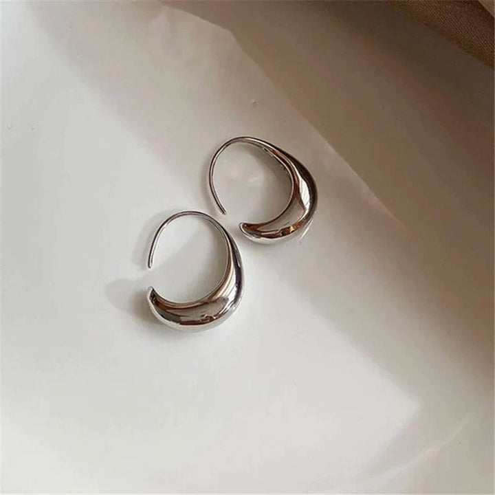 Luxeurious Earrings Made of Gold and Silver