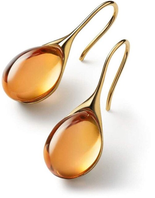 Earrings made of gold and silver jewelry