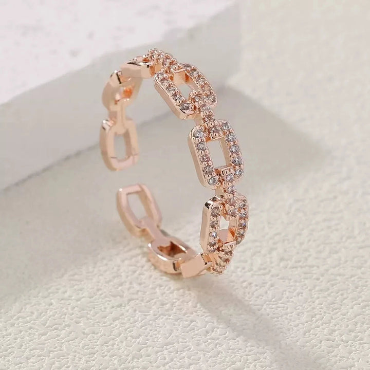 Zircon Open Chain Rings