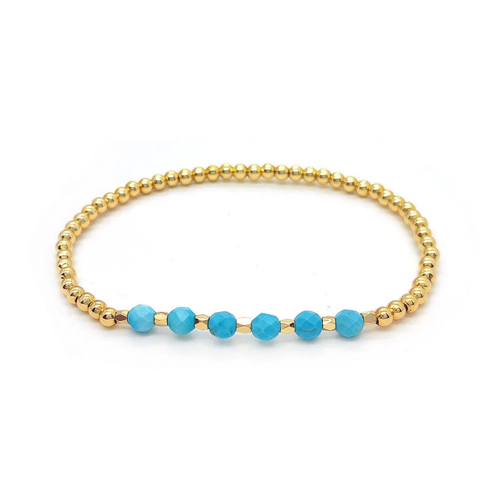 Vintage Turquoise Bead Bracelet