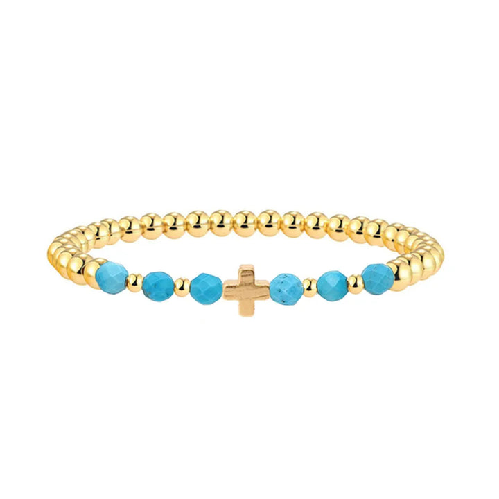 Vintage Turquoise Bead Bracelet