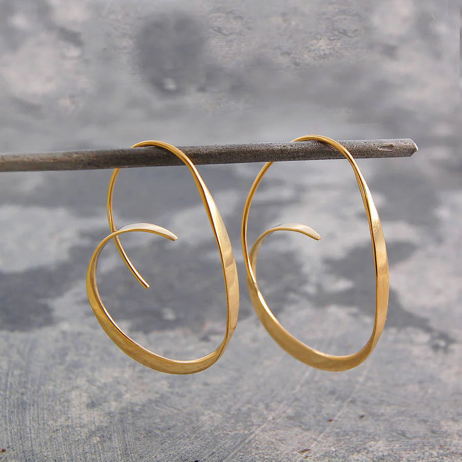 Spiral Shaped Earings