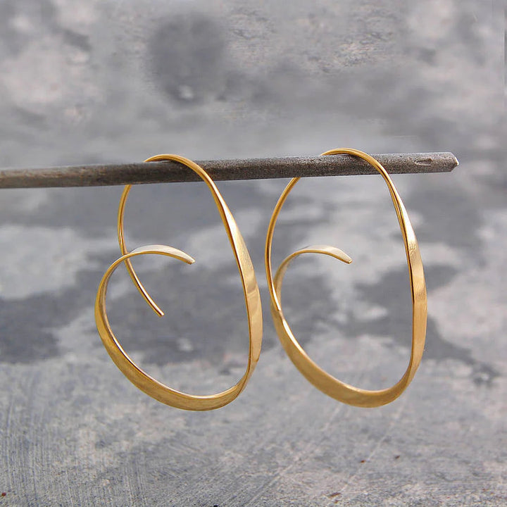 Spiral Shaped Earings