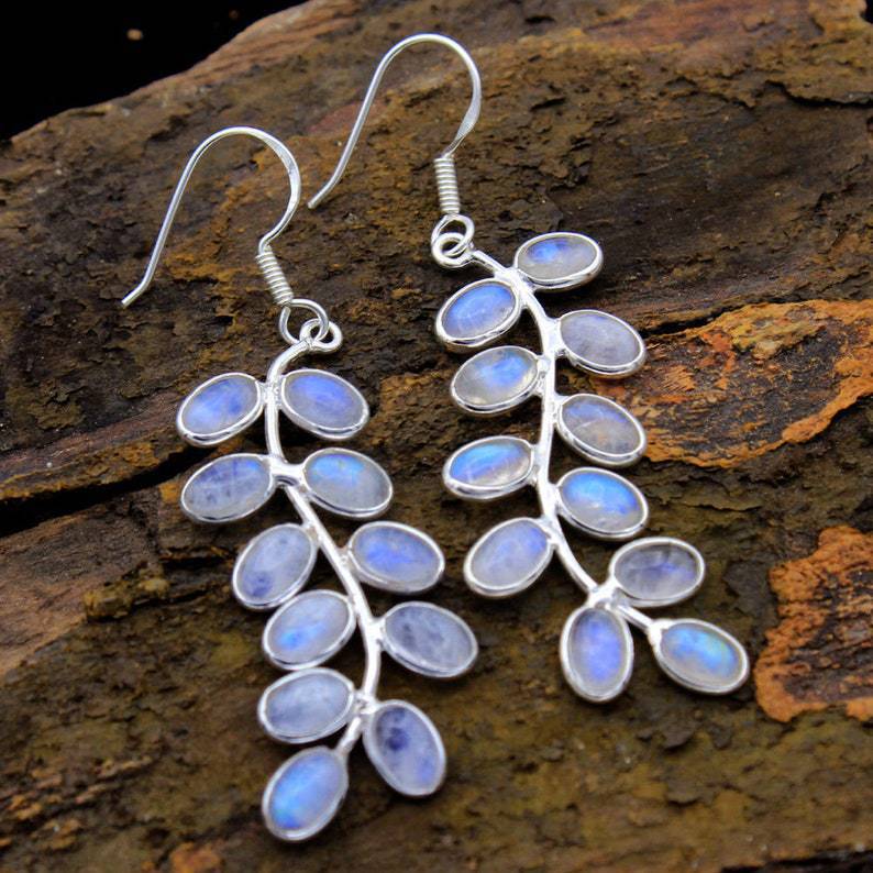 Earrings of Moonstone