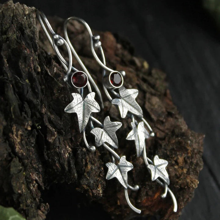 Vintige Leaf Elf Earrings