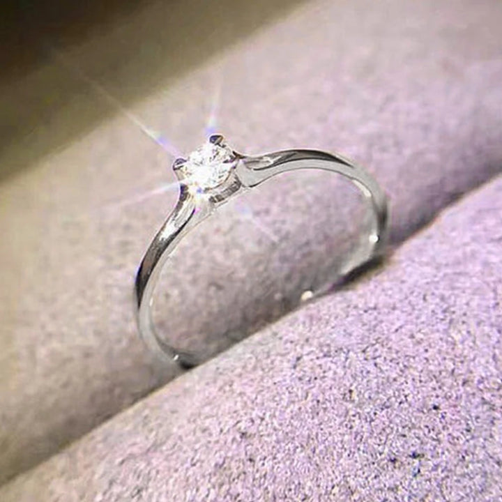 Minimalist Zirconia Ring