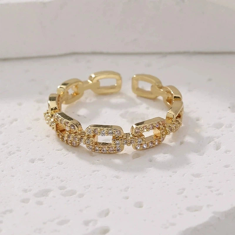 Zircon Open Chain Rings