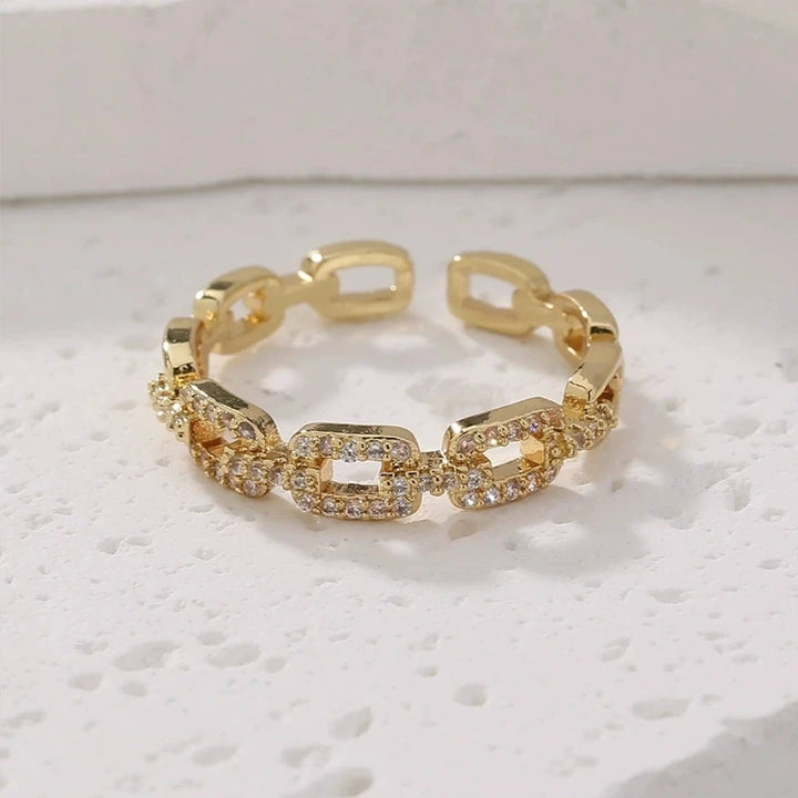 Zircon Open Chain Rings