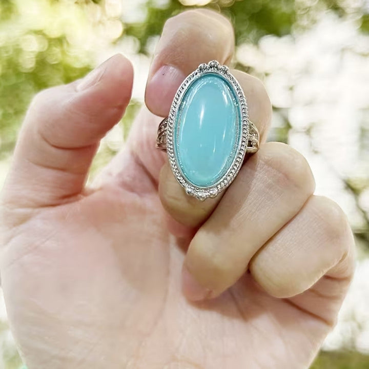 Vintage Sterling Silver Turquoise Ring