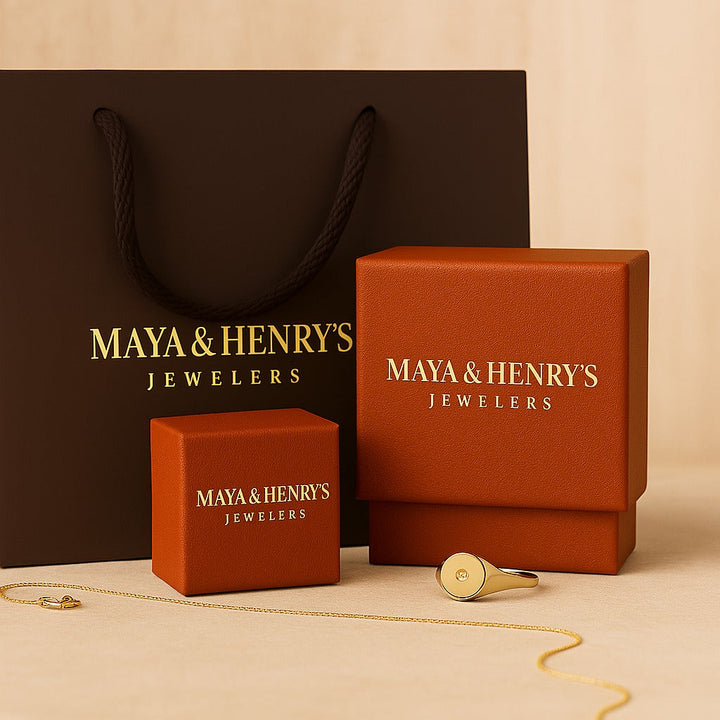 Rubi Halo Statement Ring | Rose Gold