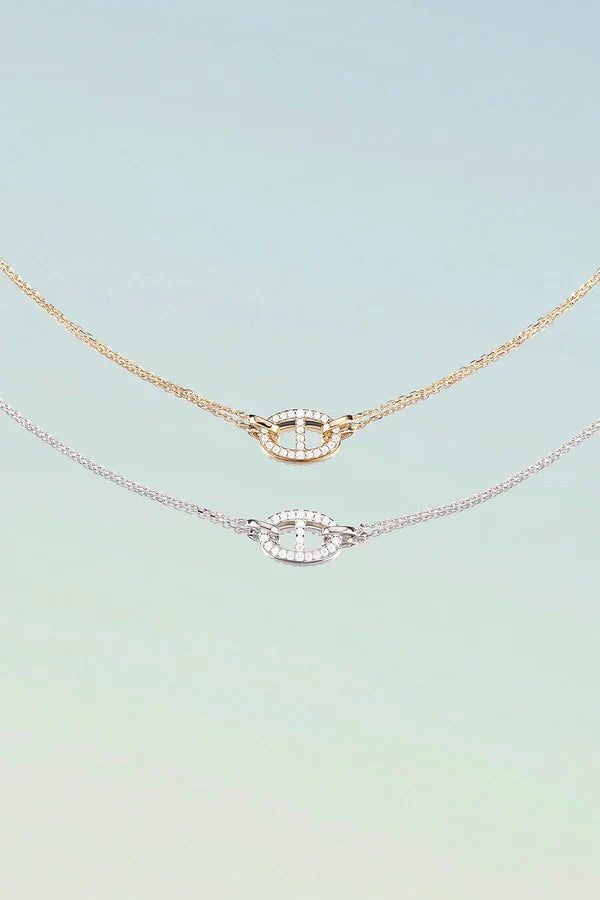 Isla Marina Necklace | Gold