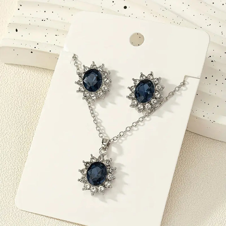 Katyah Azuryn Jewelry Set | White Gold