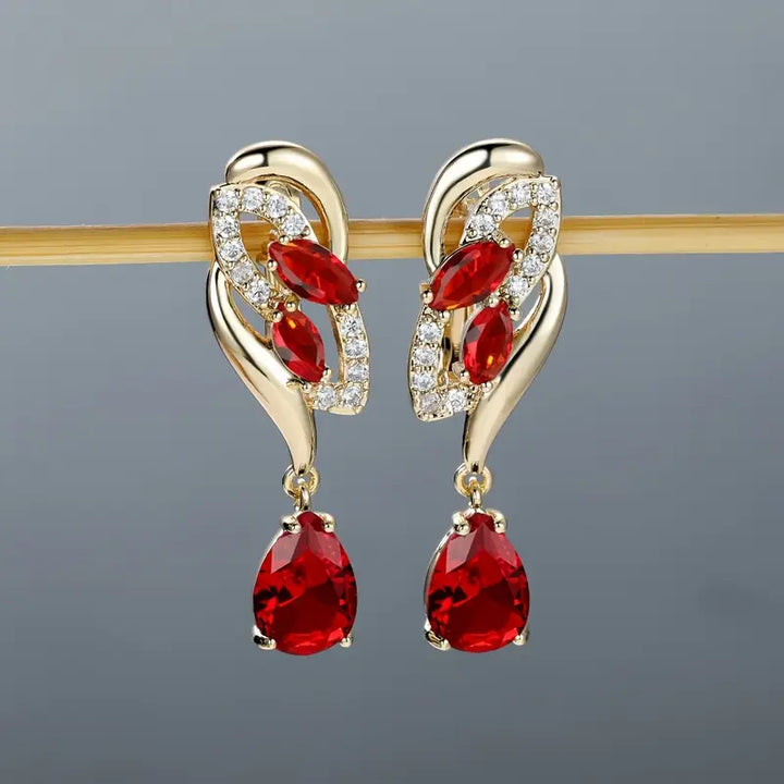 Saphira Cindorelle Earrings | Gold