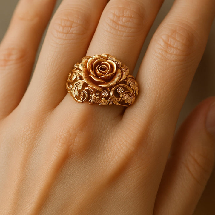 Radiant Floral Ring
