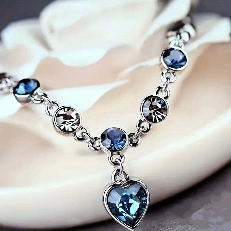 Ocen Heart Glow Bracelet | White Gold