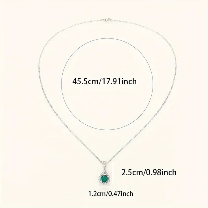 Alindra Voselle Necklace | White Gold