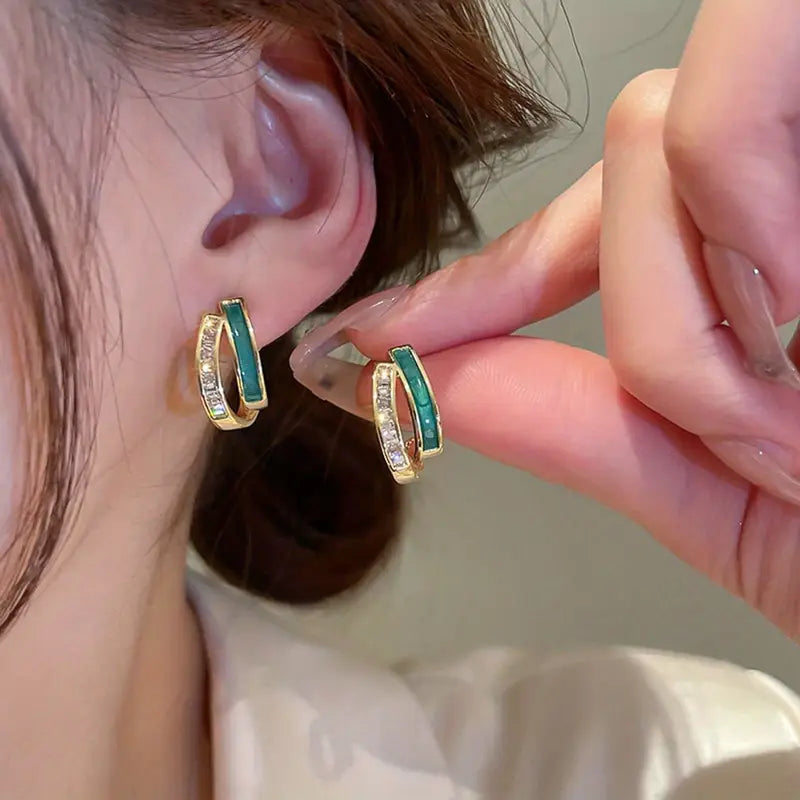 Chloé Feuillange Earrings | Gold