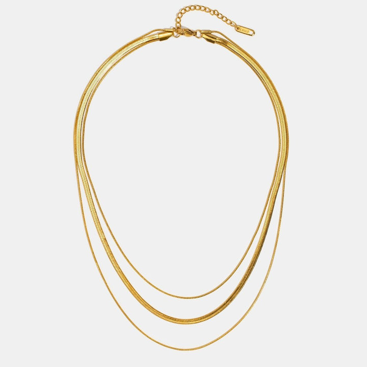 Muli-Layered Gold Necklace