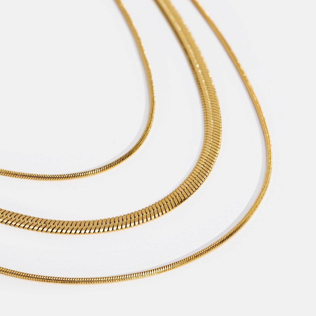 Muli-Layered Gold Necklace