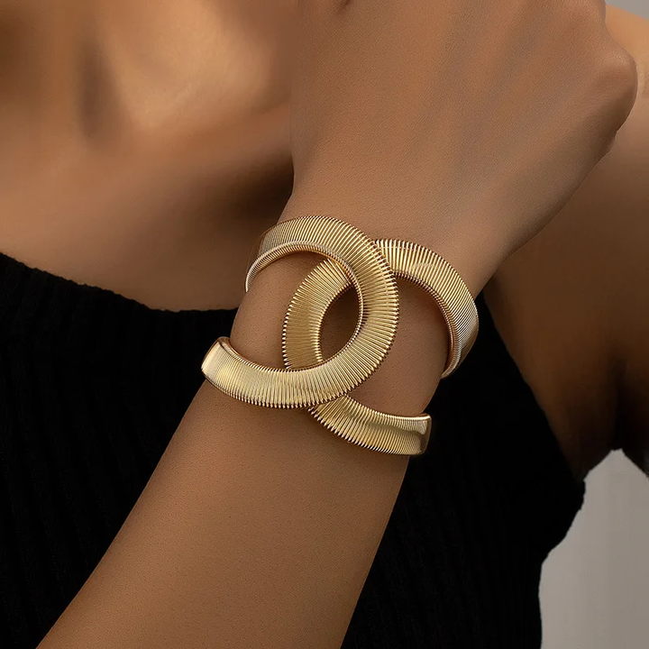 Chic Dual Bracelet in Gold