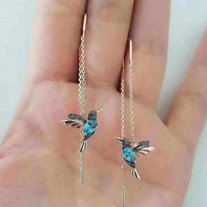 Hummingbirb Shaped Earrings